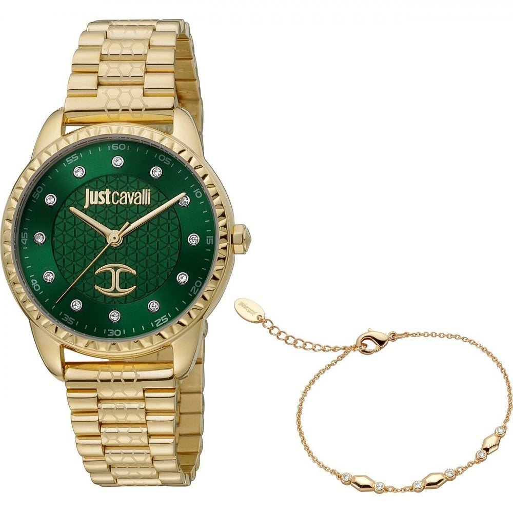 Just Cavalli Time Horloges Just Cavalli Mod. Glam Chic - Special Pack + Bracelet