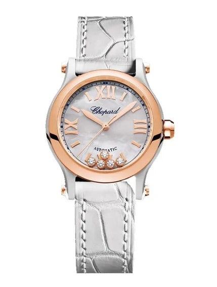 Chopard Mod. Happy Sport Automatic W/Diamonds