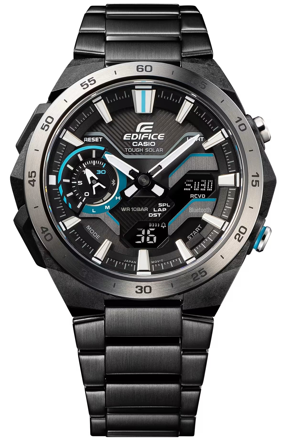 Casio Edifice Mod. Windflow - F1 Inspired Chronograph, Tough Solar, Bluetooth®