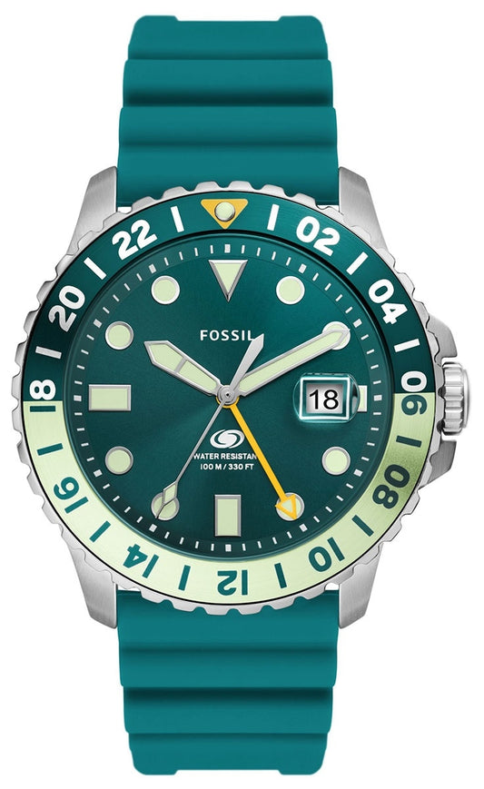 Fossil Horloges Fossil Mod. Blue Gmt