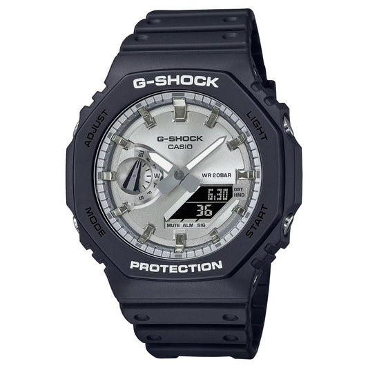 Casio G-Shock Mod. Oak - Silver Black Serie