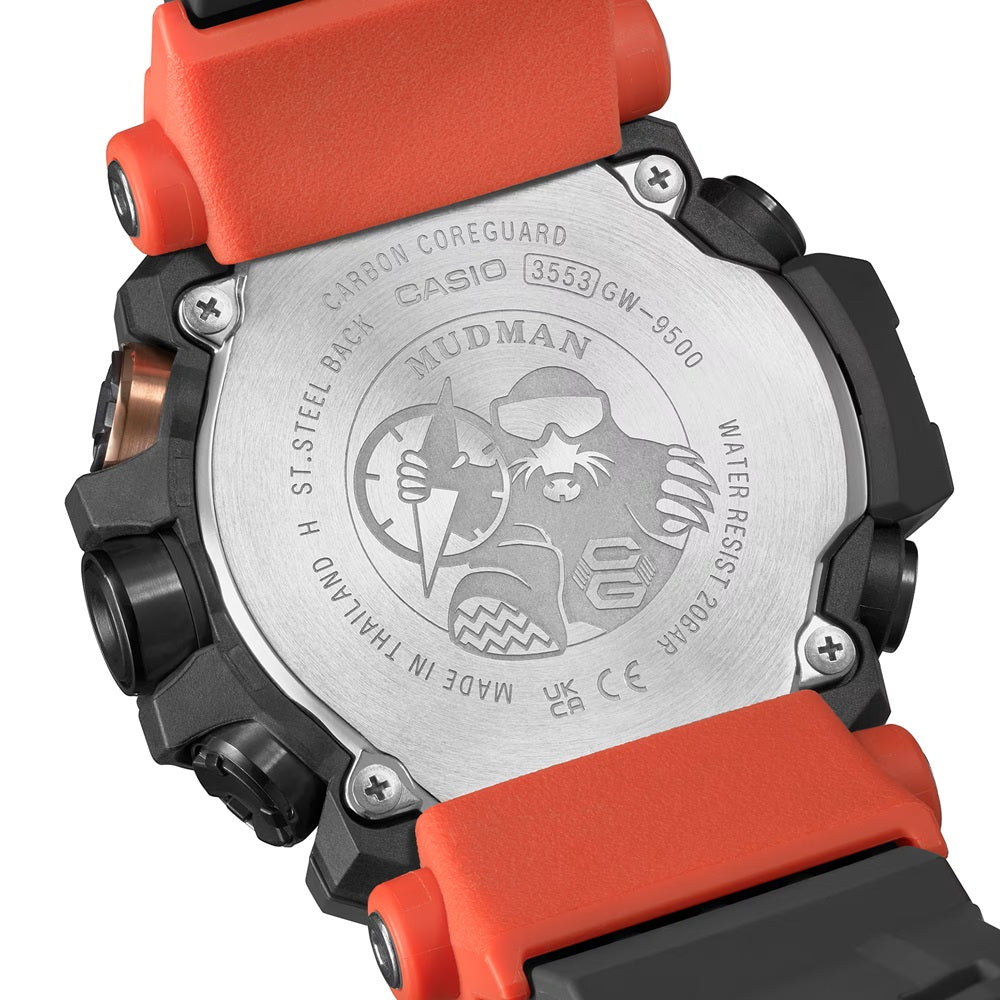 Casio G-Shock Master Of G Mod. Mudman Black/Red