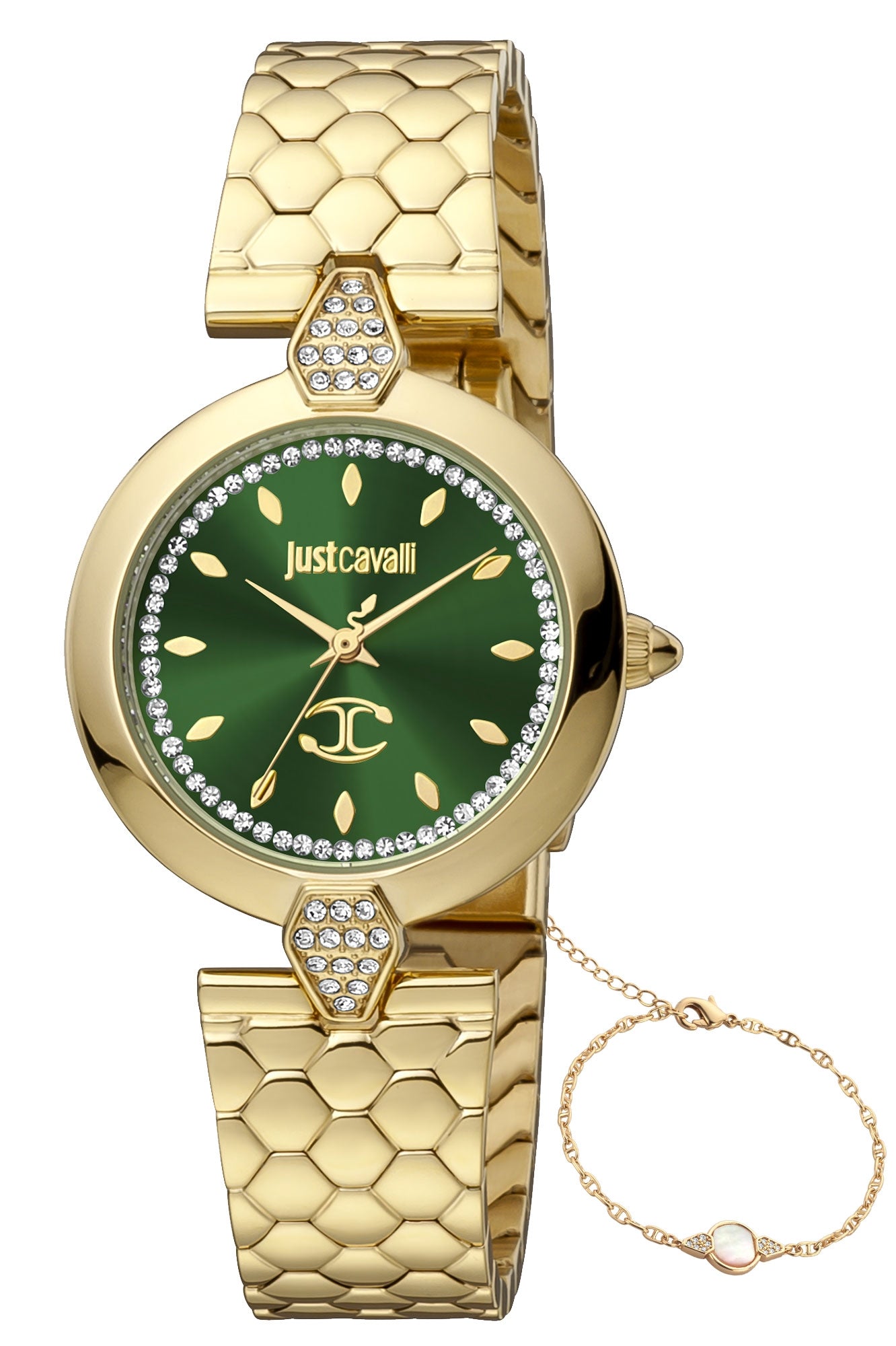 Just Cavalli Time Horloges Just Cavalli Mod. Glam Chic - Special Pack + Bracelet