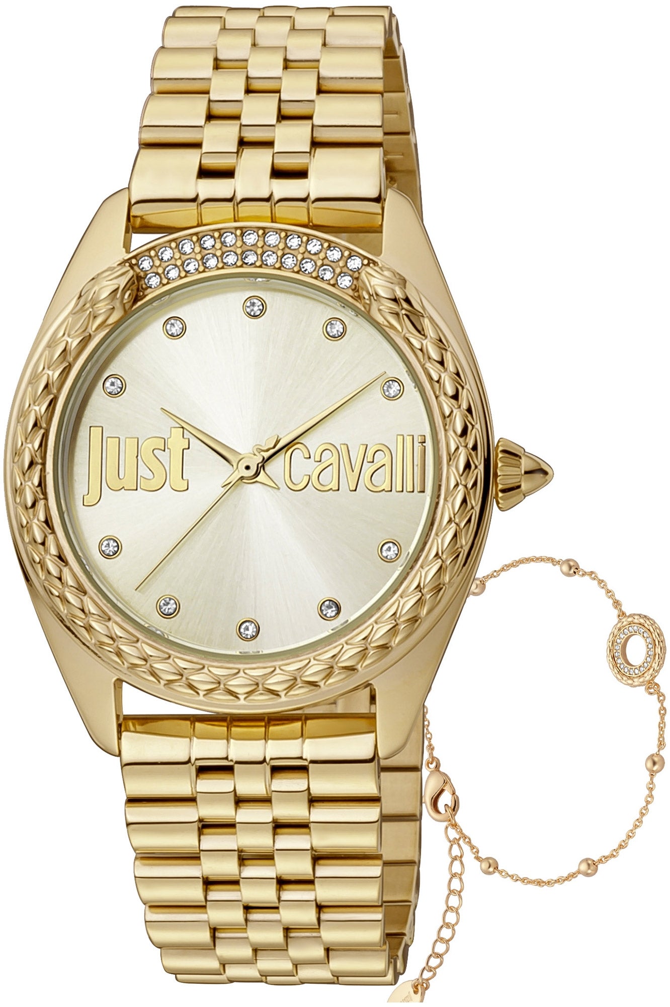 Just Cavalli Time Horloges Just Cavalli Mod. Jc1L195M0065 - Special Pack + Bracelet