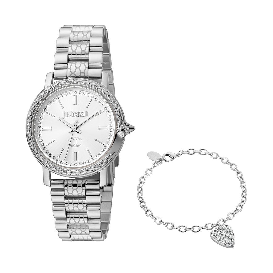 Just Cavalli Time Horloges Just Cavalli Mod. Jc1L212M0045 - Special Pack + Bracelet