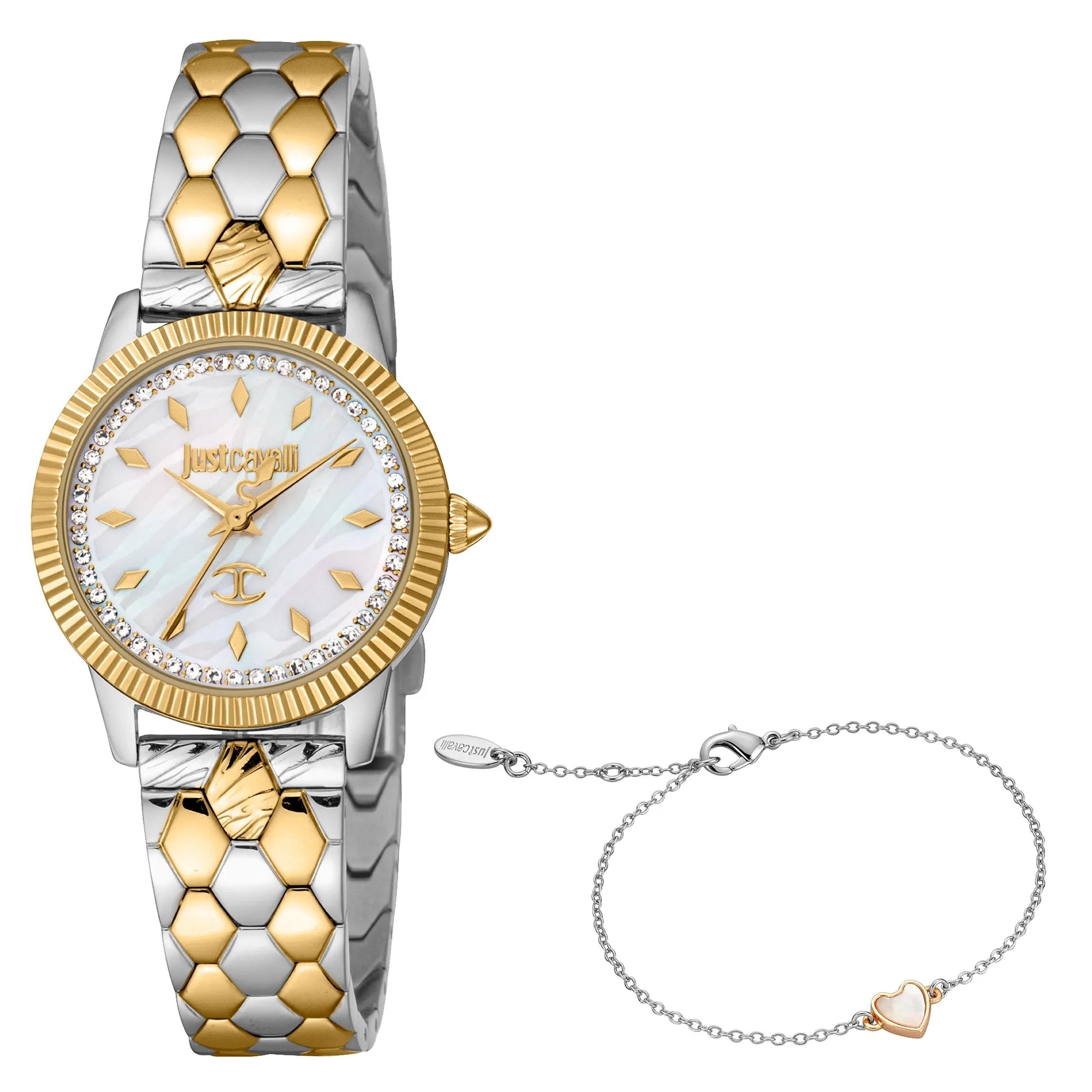 Just Cavalli Time Horloges Just Cavalli Mod. Valentine - Special Pack + Bracelet